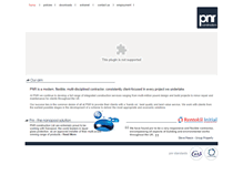 Tablet Screenshot of pnr-construction.com